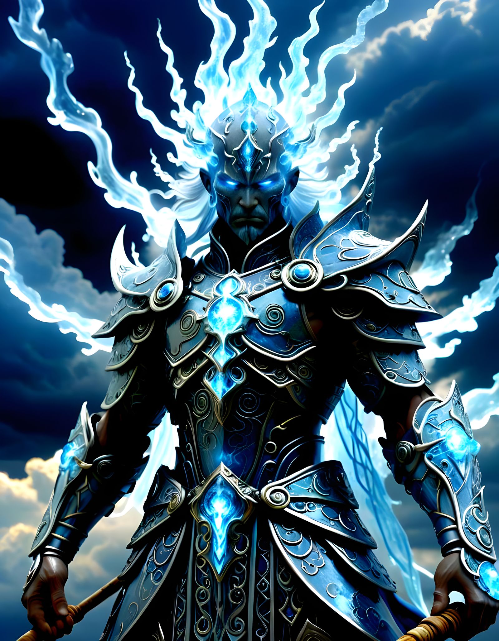 Rannitosis: Spirit of Tempestuous Cloud in Crystal Armor