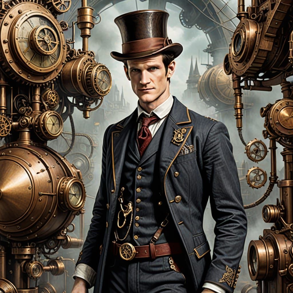 Matt Smith in Steampunk Style