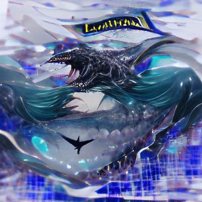 Bioluminescent Leviathan of the Deep Sea