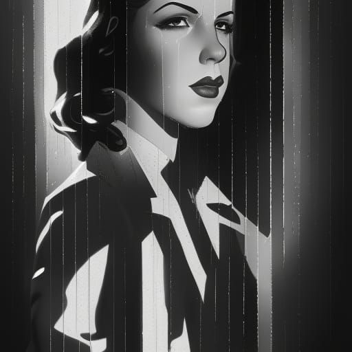 Anna Kendrick as 1940s Film Noir Detective