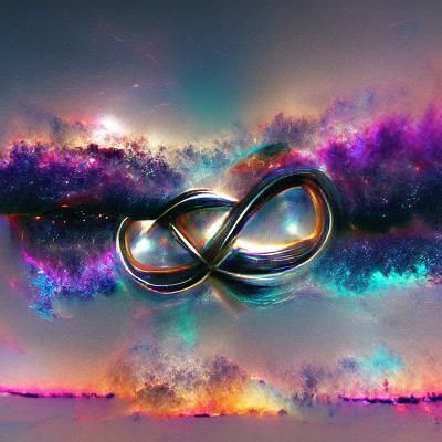 Abstract Infinity Symbol