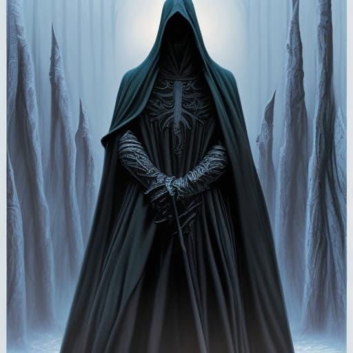 High Gothic Nazgul in Angmar, Comic Book Art