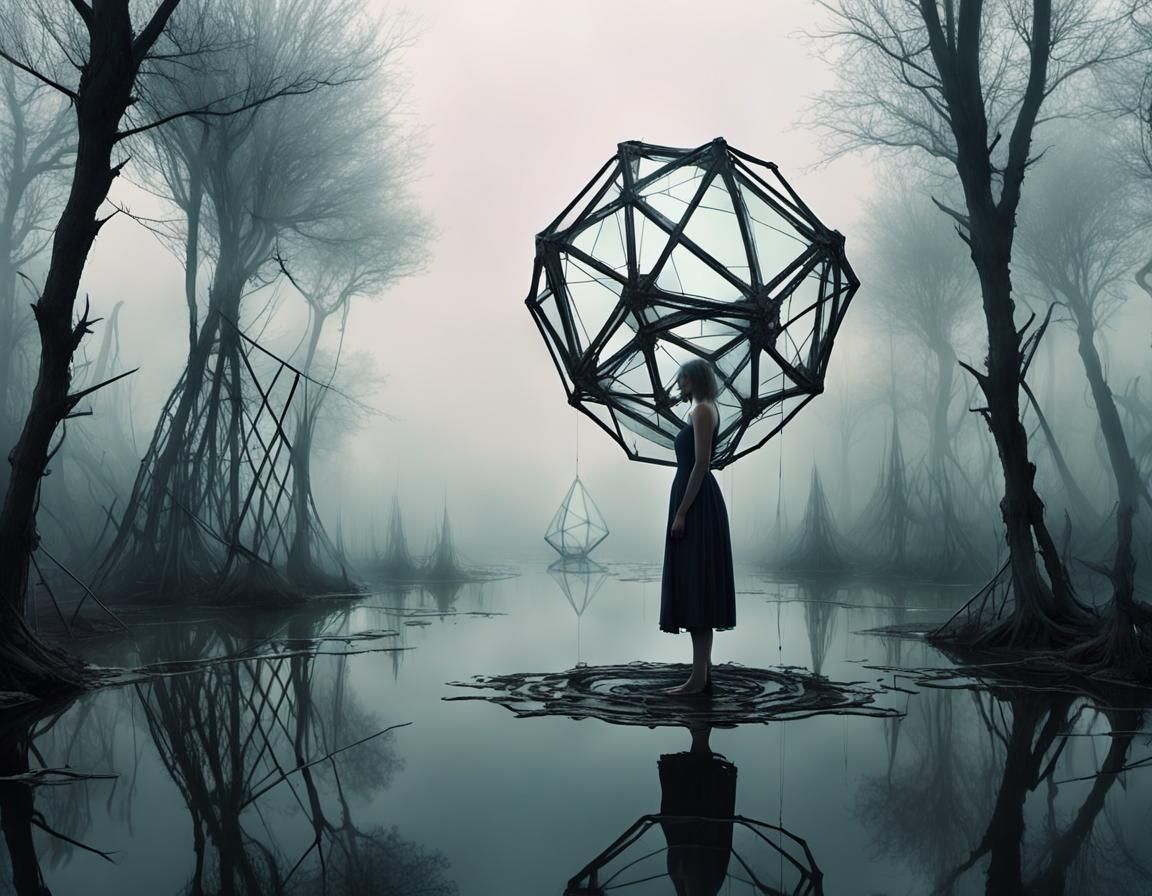 Ethereal Glass Decay in Photosymphonic Style