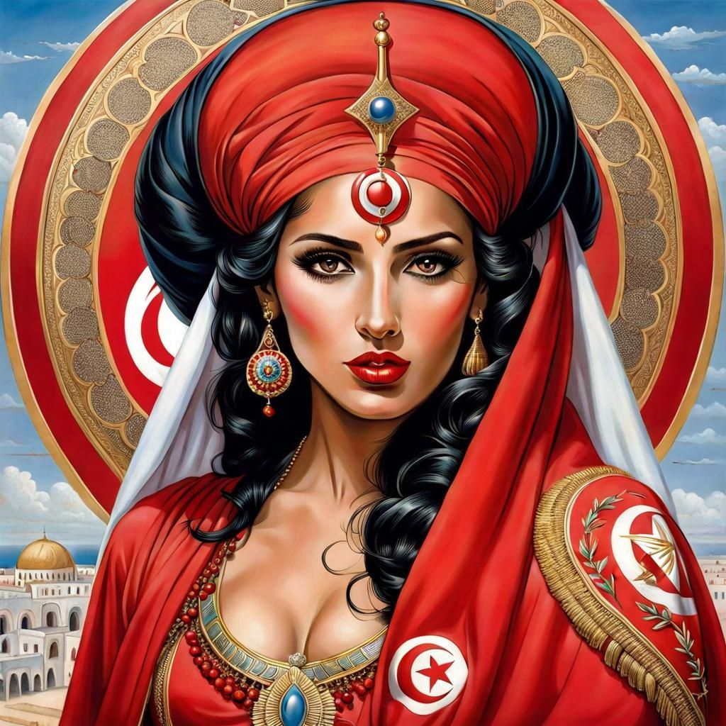 Tunisia as a Woman