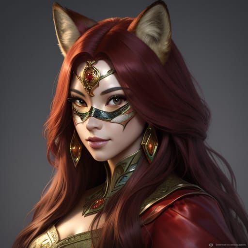 Elegant Disney Princess in Luxurious Masquerade Attire