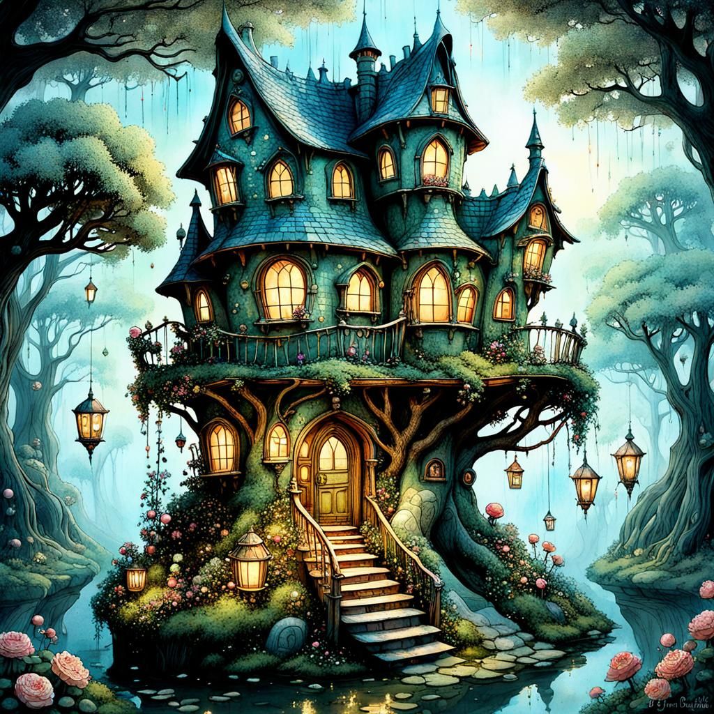 Unusual Tree house..