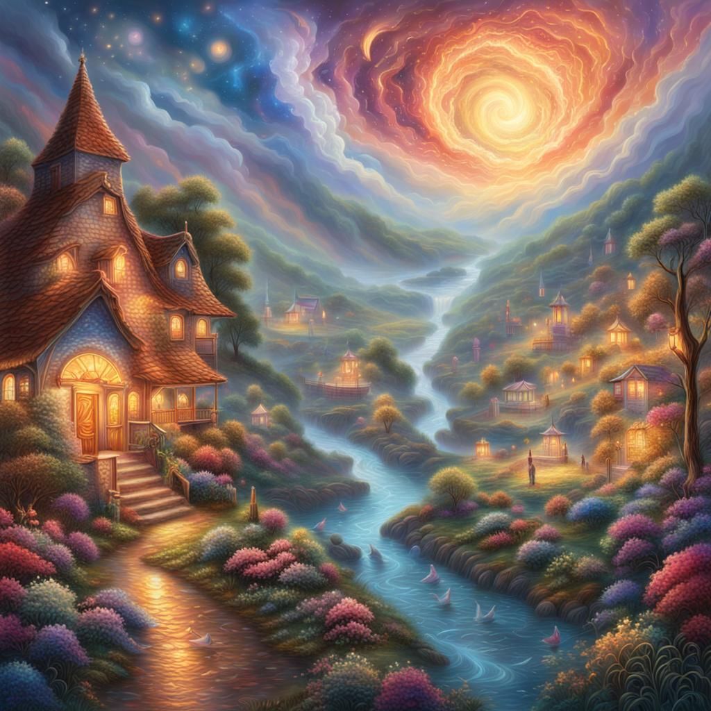 Ethereal Fantasy: Happiness Heals a Cosmic Heart