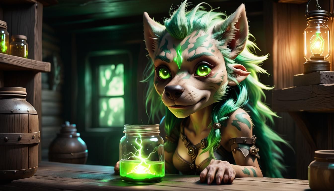 I wonda, wha' iz it?