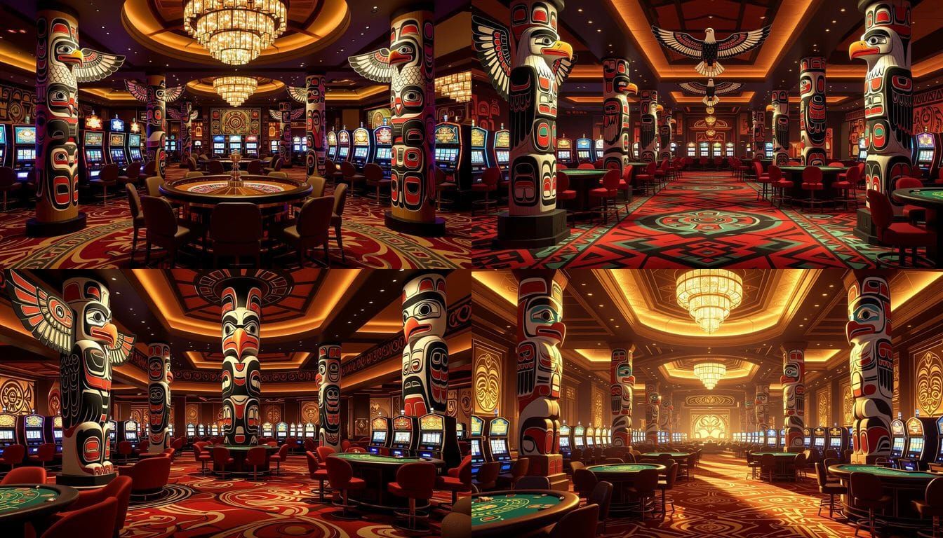 Haida Inspired Casino Floor Concept Design