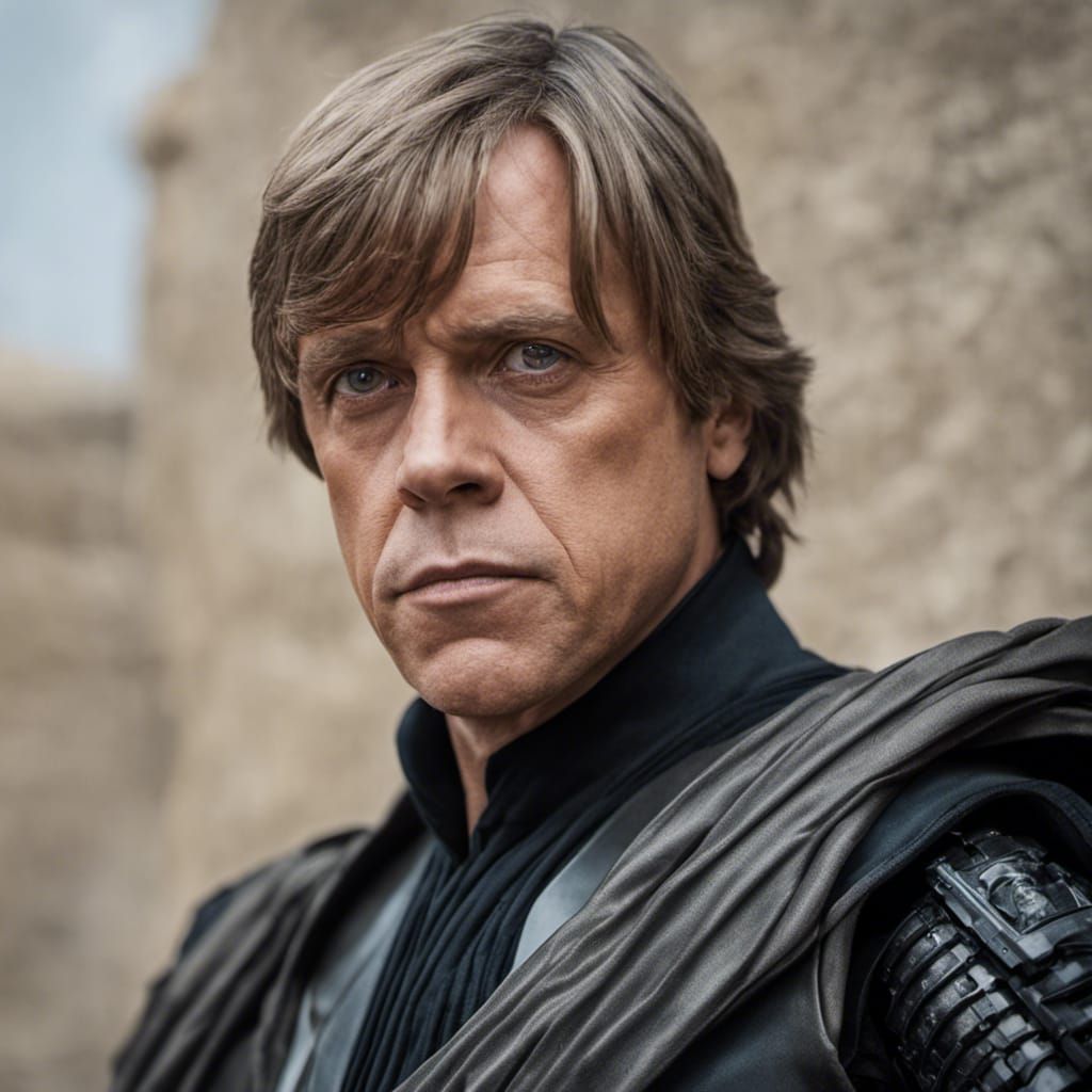 Luke Skywalker Dark Empire Battlefield Portrait