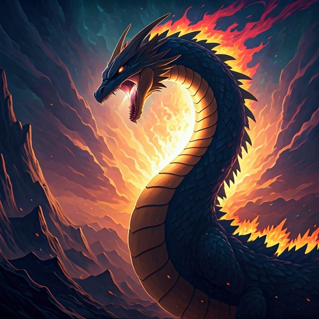 Godzilla-Inspired Dragon Dominates Existence