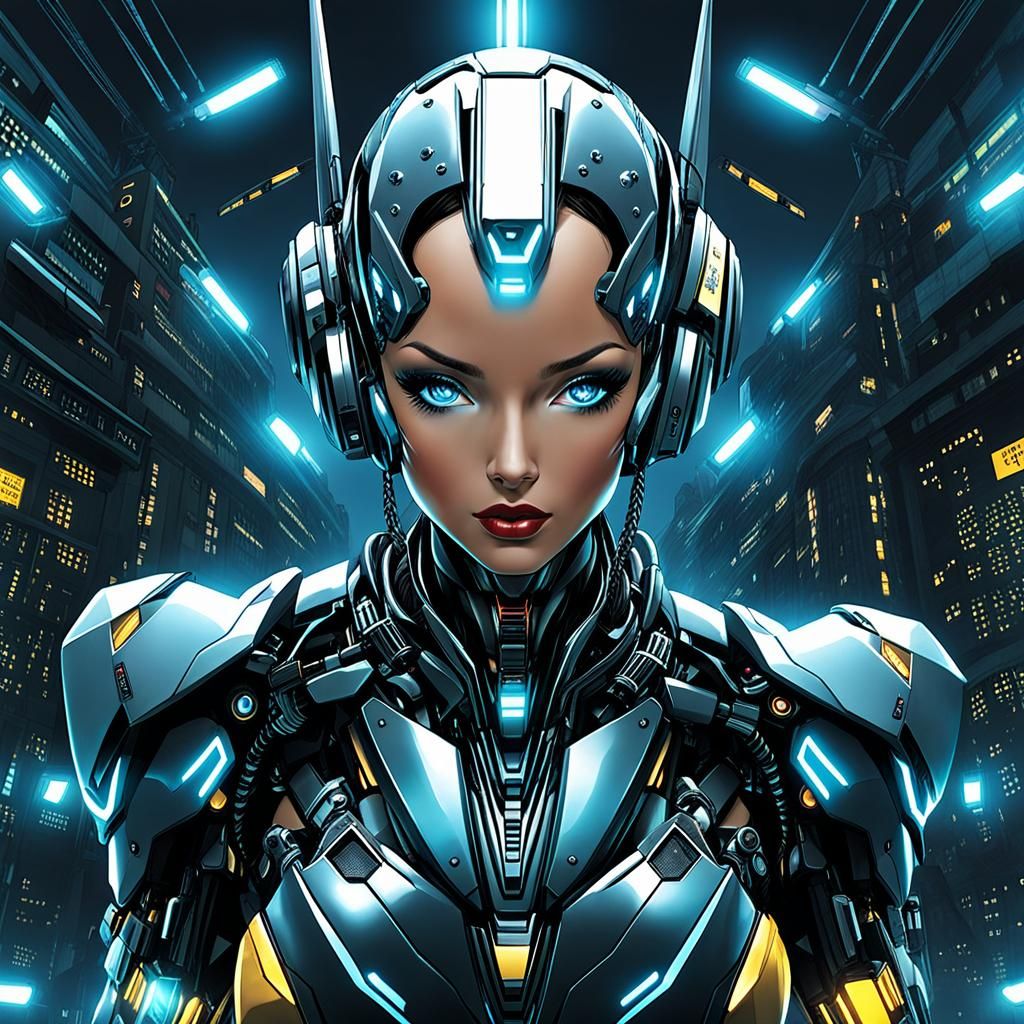 Cyborg-Sirens of the New Digital World Order