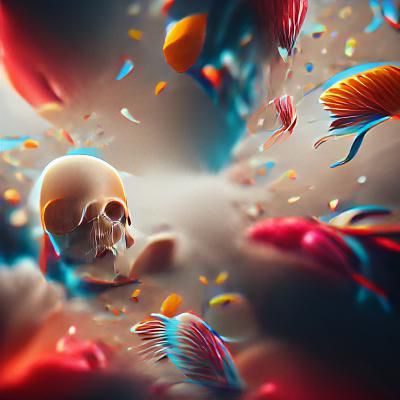 Ethereal Afterlife: A Surreal Dreamscape