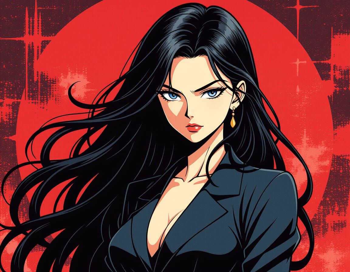 Anime Bully Woman Radiates Dark, Mysterious Energy