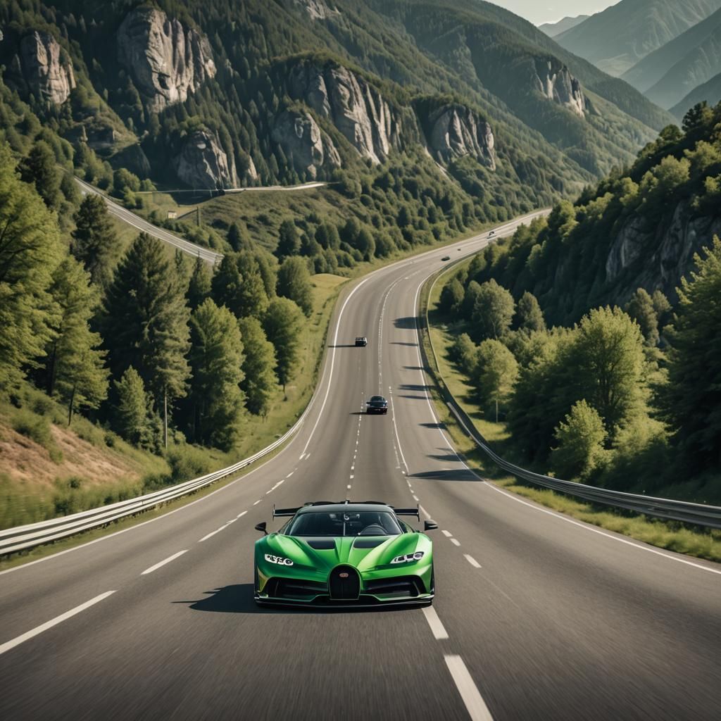 Koenigsegg Jesko Races on German Highway