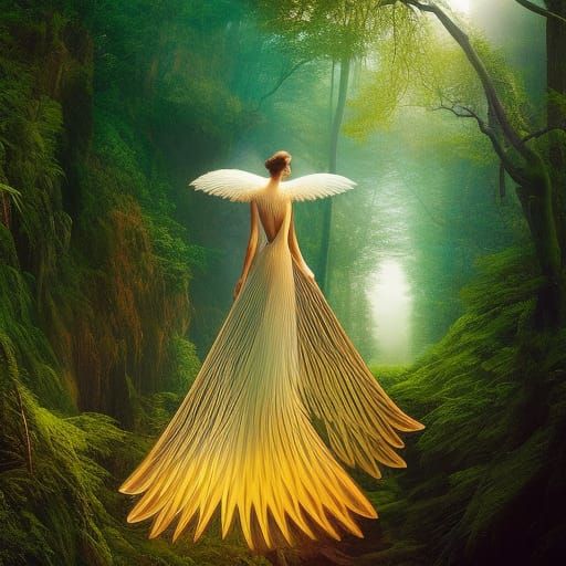 Surreal Brain Network in Warped Perspective, Octane Render