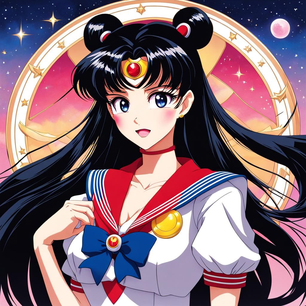 Sailor Moon Cosplay in Anime Style