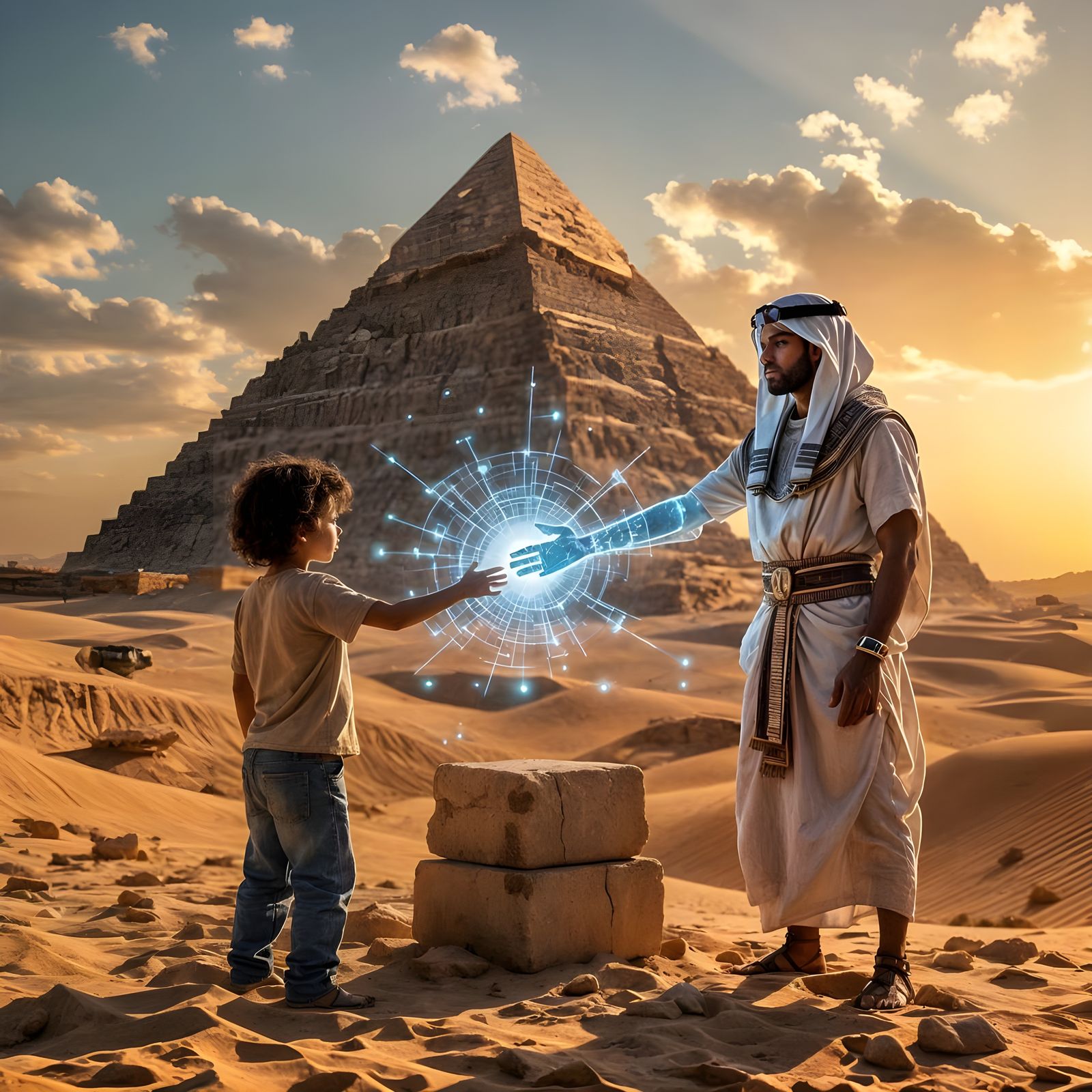 Fractured Pyramid: Past, Present, and Future in Hyperrealism