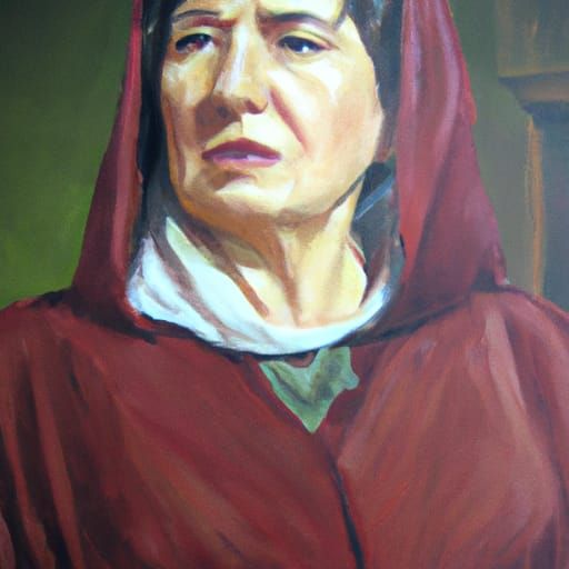 Portrait of a Communist Leader as Oil Painting