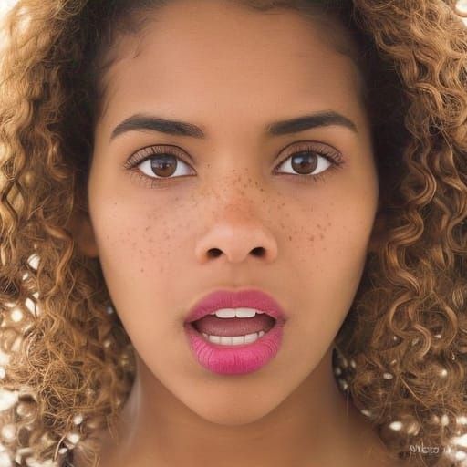 Mysterious Woman in Film Noir Style