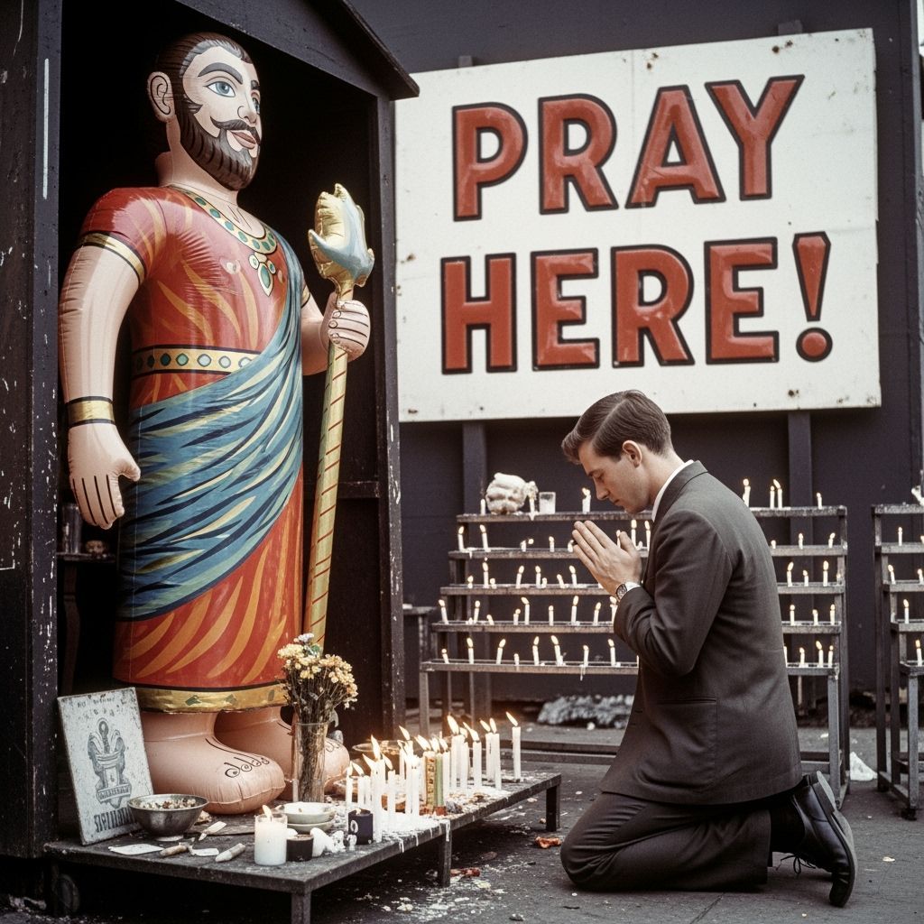 Its sort of like the "fast food" version of salvation.  Very...