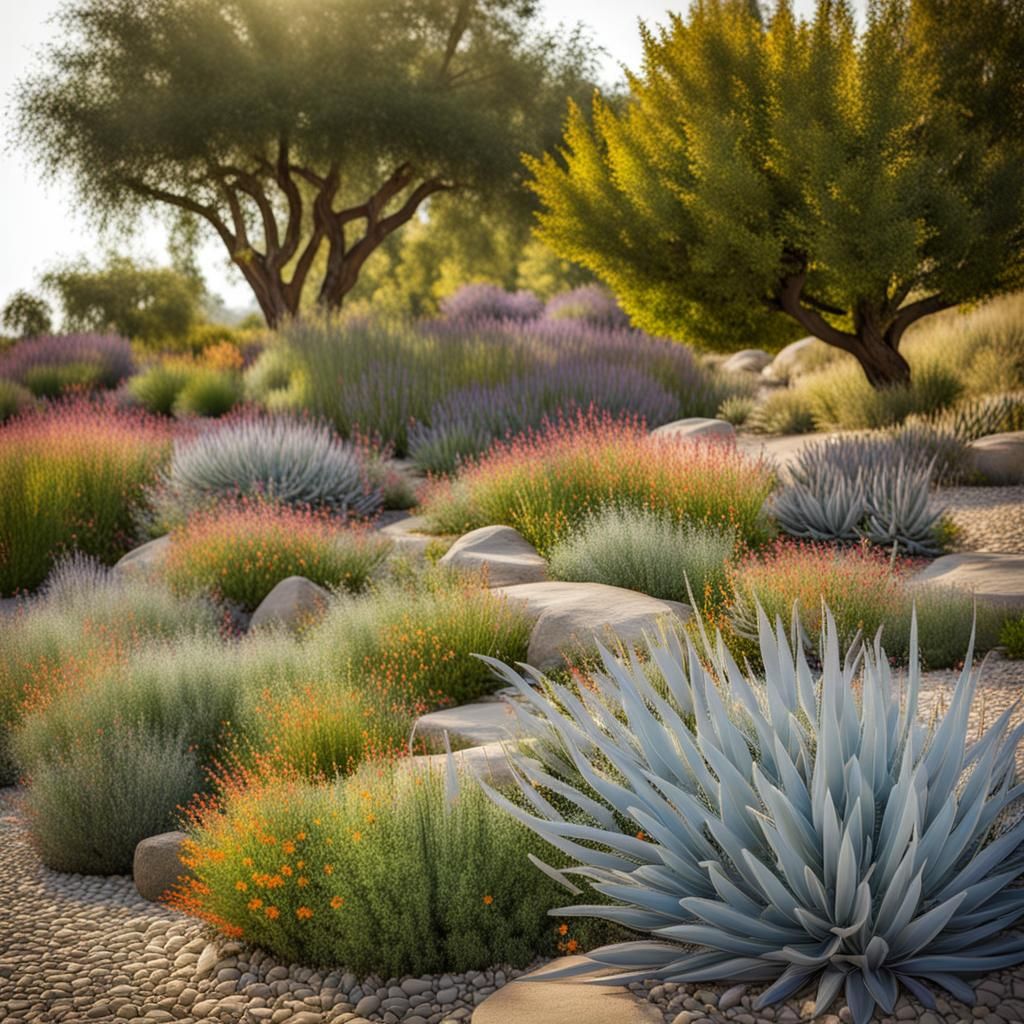 Drought-Tolerant Native Plant Landscape
