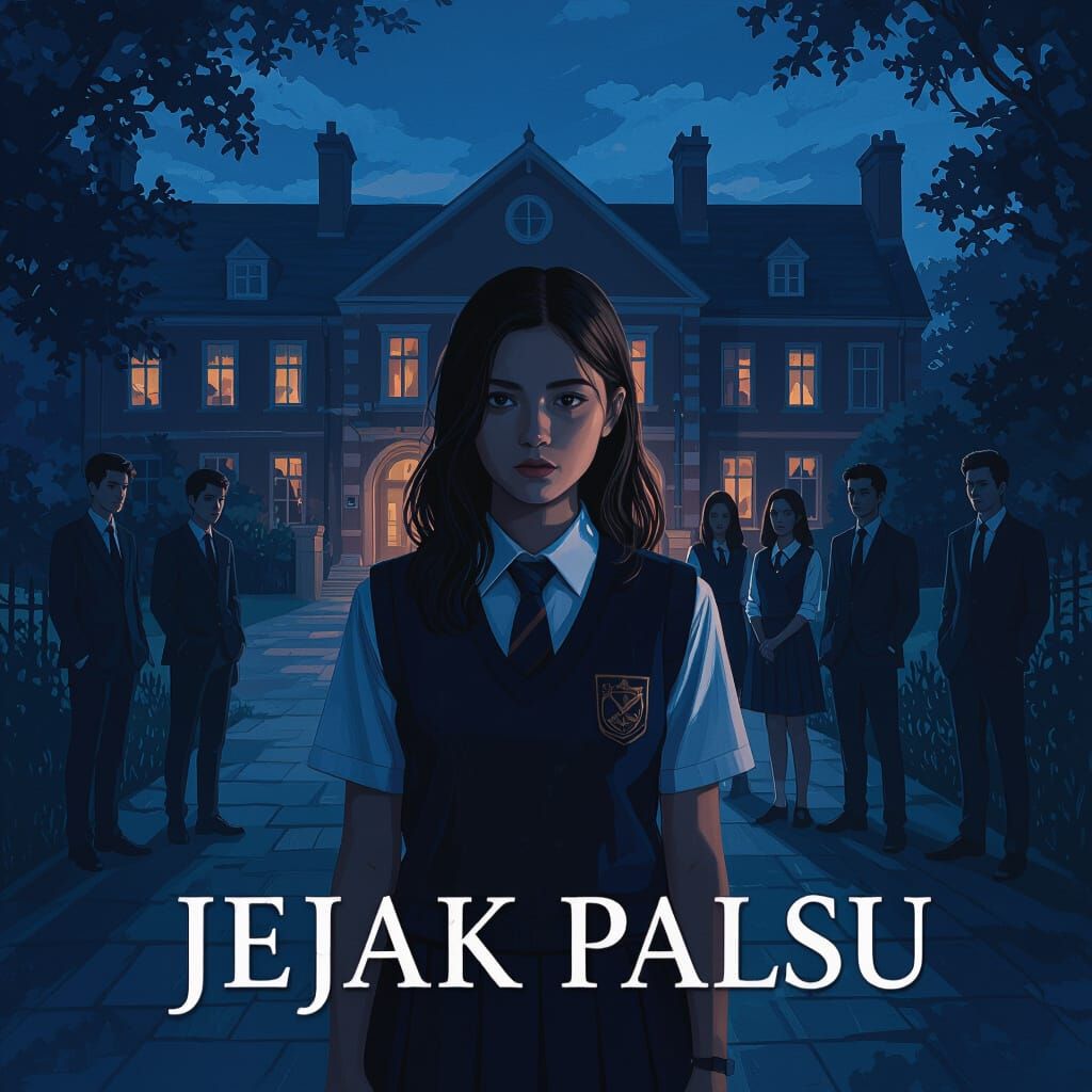 Teen Mystery at Elite Boarding School: Moody Cinematic Art