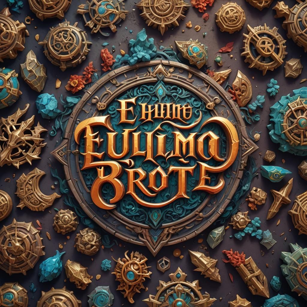 El Último Brote Logo in Detailed Matte Painting