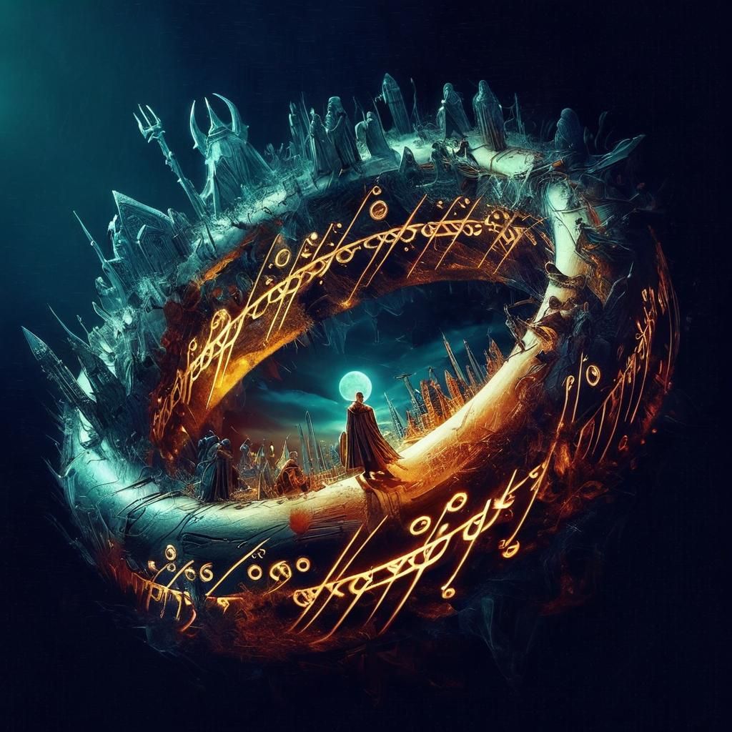 Double Exposure Featuring the One Ring