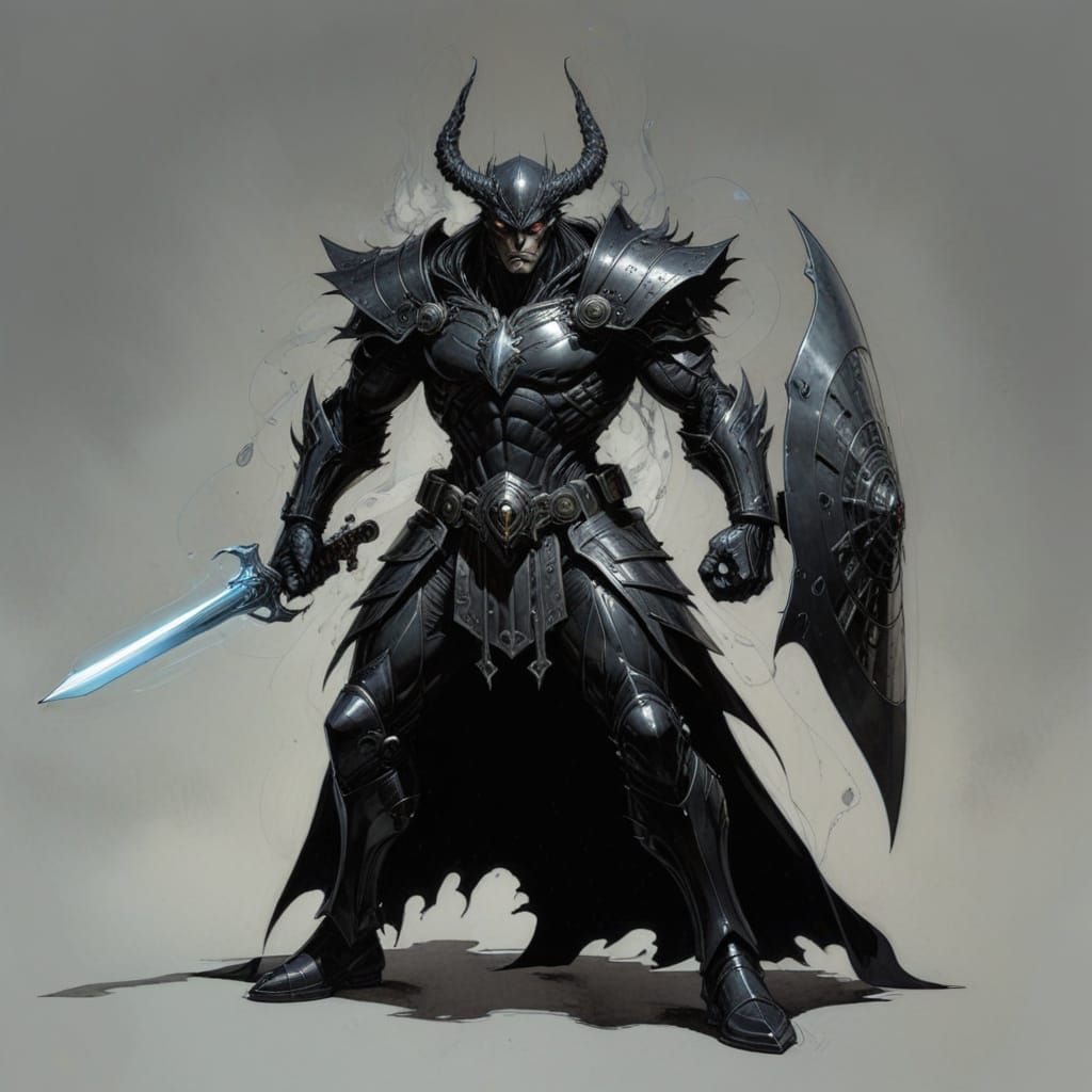 Comic Art in Vintage Style of Kaluta, Doran and Charest