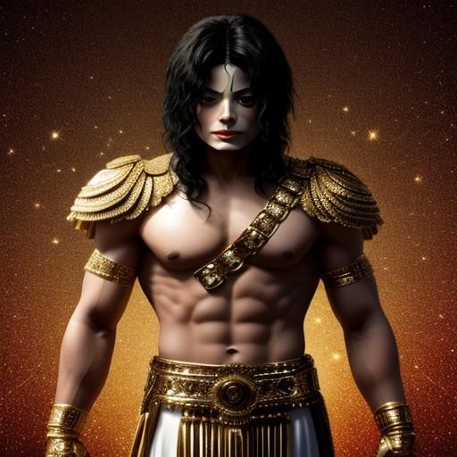Michael Jackson as Mythic Roman God