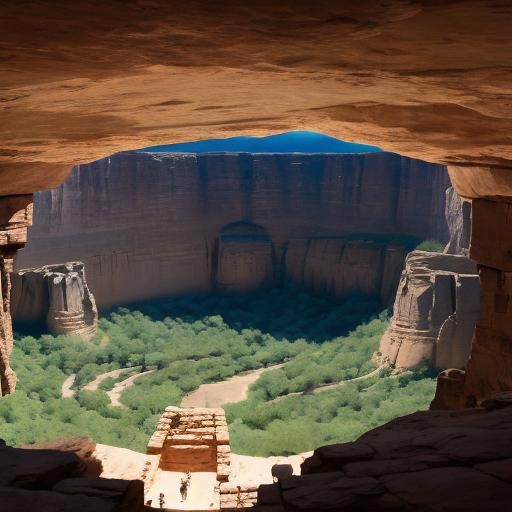 AI Image of Mesa Verde Landscape