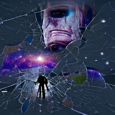 The Universe Cries: An Emotional AI Image