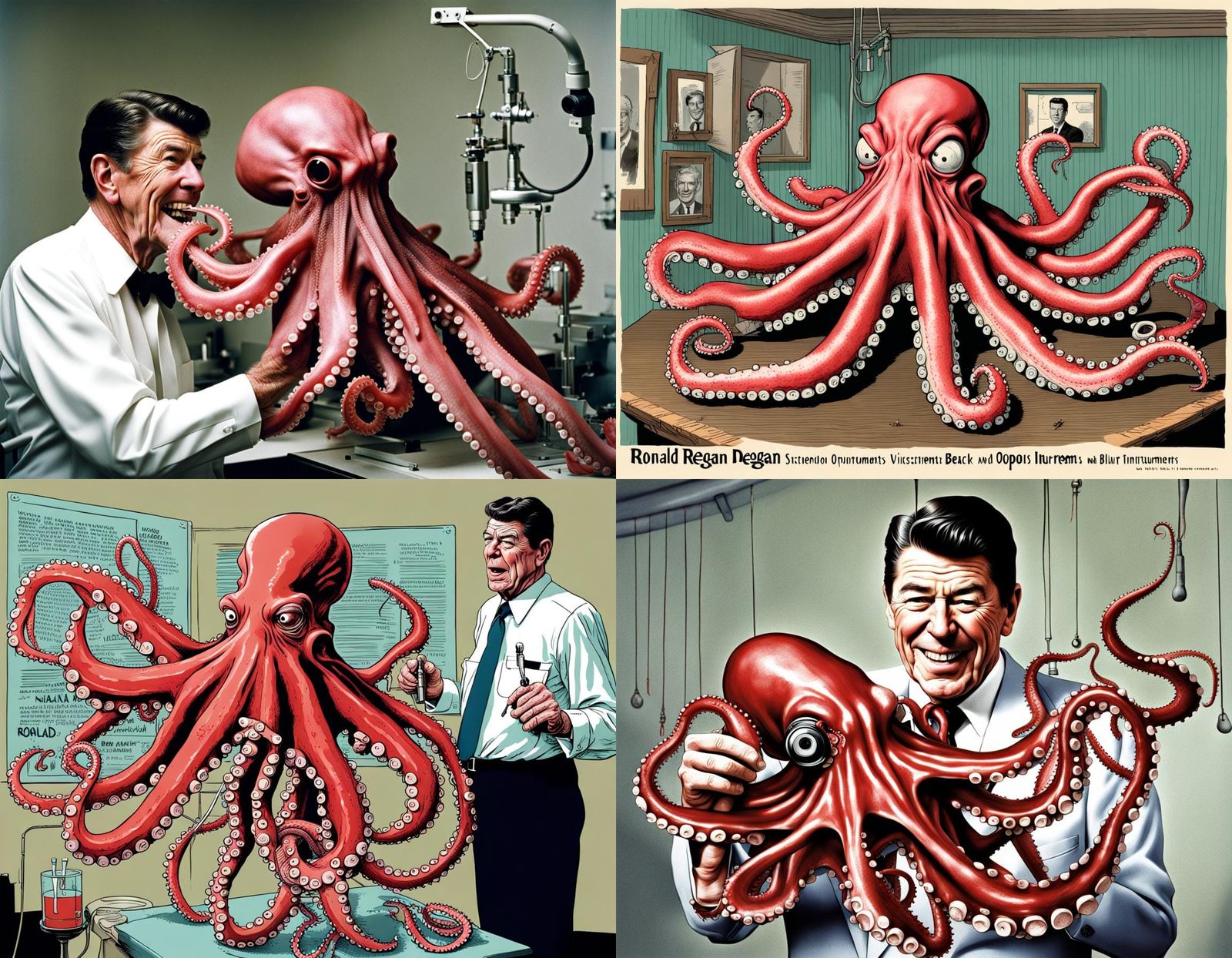 Horrific Octopus Vivisection with Blunt Instruments