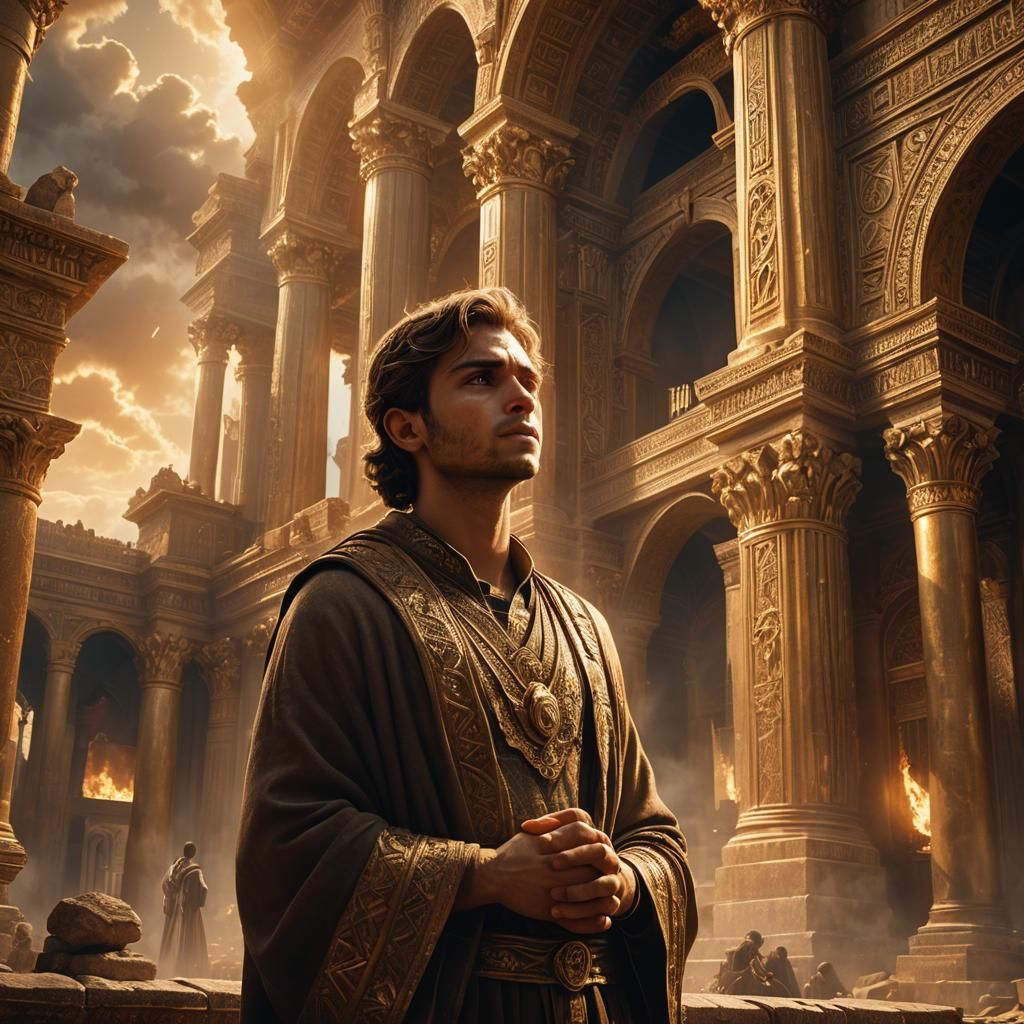 Daniel Praying in Babylon: A Baroque Epic