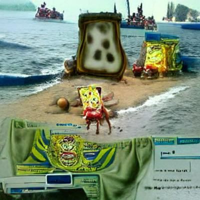 Spongebob Squarepants AI Rendition
