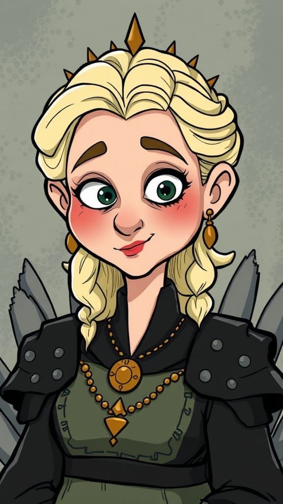 Cartoon Cersei Lannister