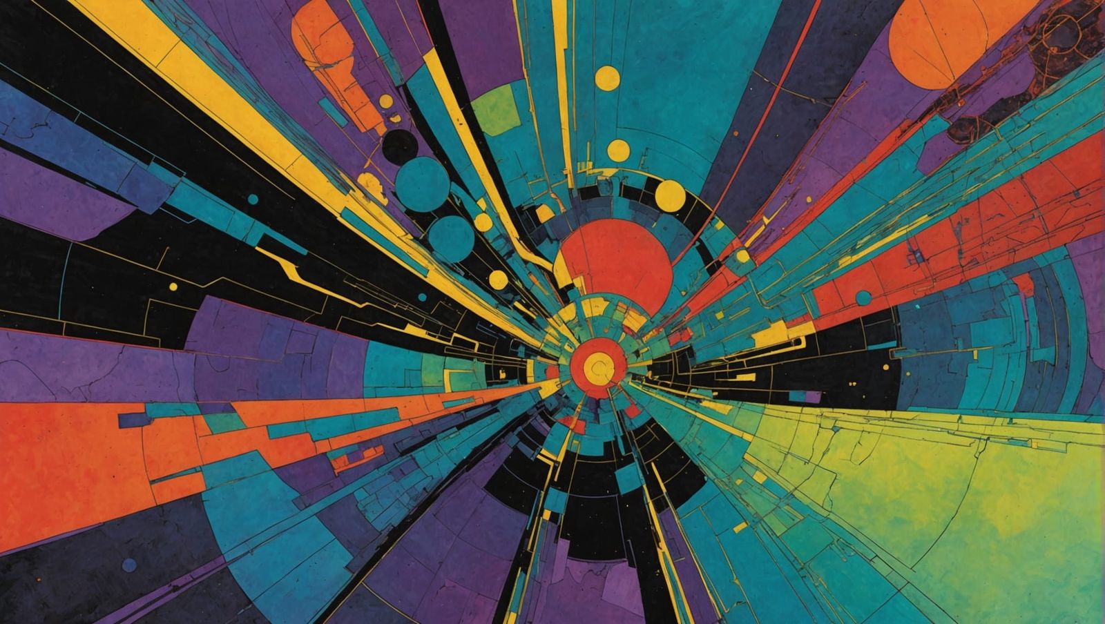 Abstract Art in Surrealist Style with Fine Details