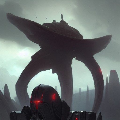 Sinister Figure in Dark Fantasy Style