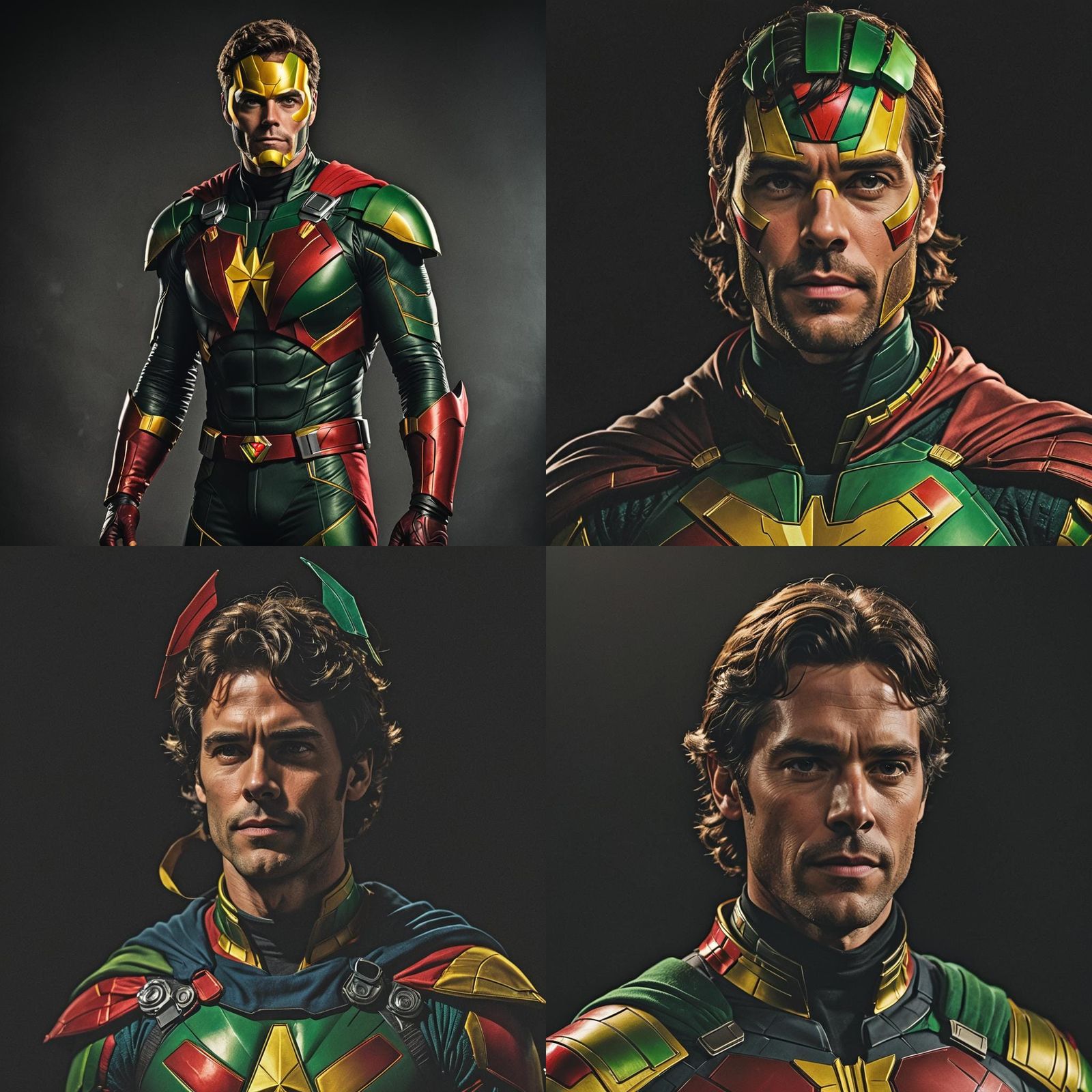 Mister Miracle Realism Portrait in Costume
