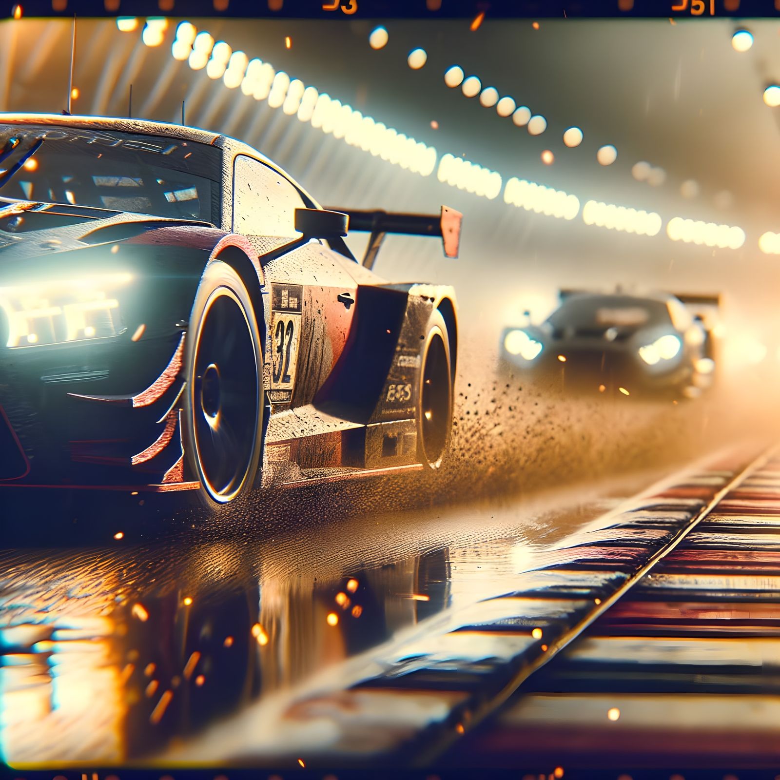 Epic Sports Drama in Cinematic Style