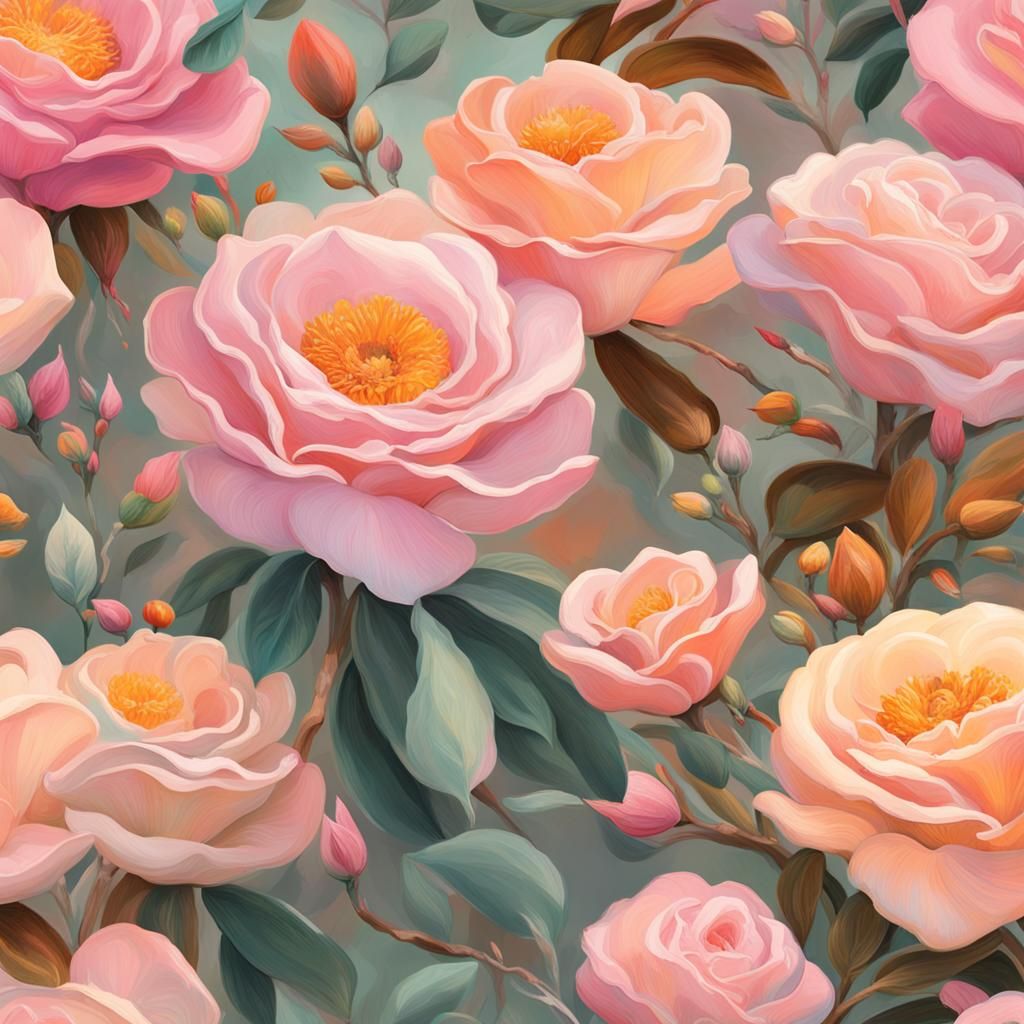 Vibrant 3D Double Helix Illustration in Pastel Colors