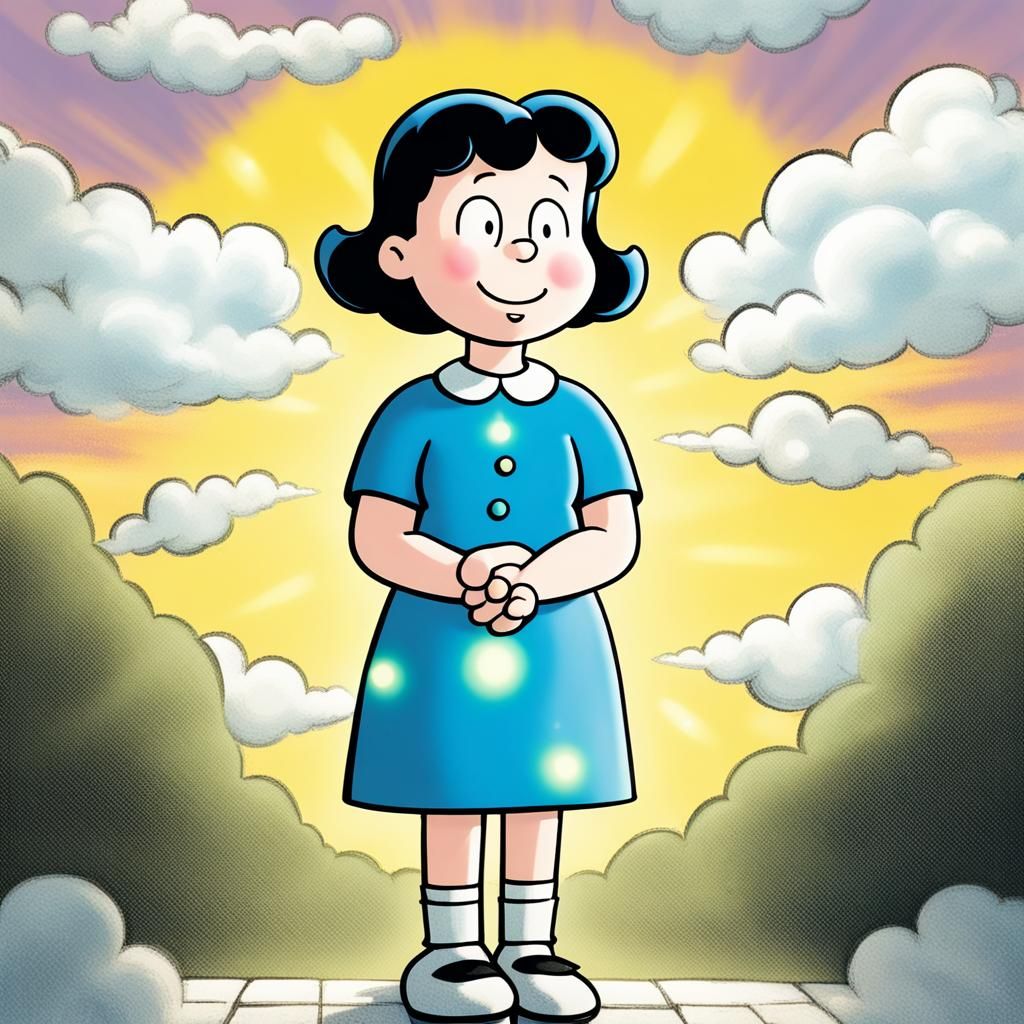 Lucy Van Pelt's Psychological Help in Holy Clouds