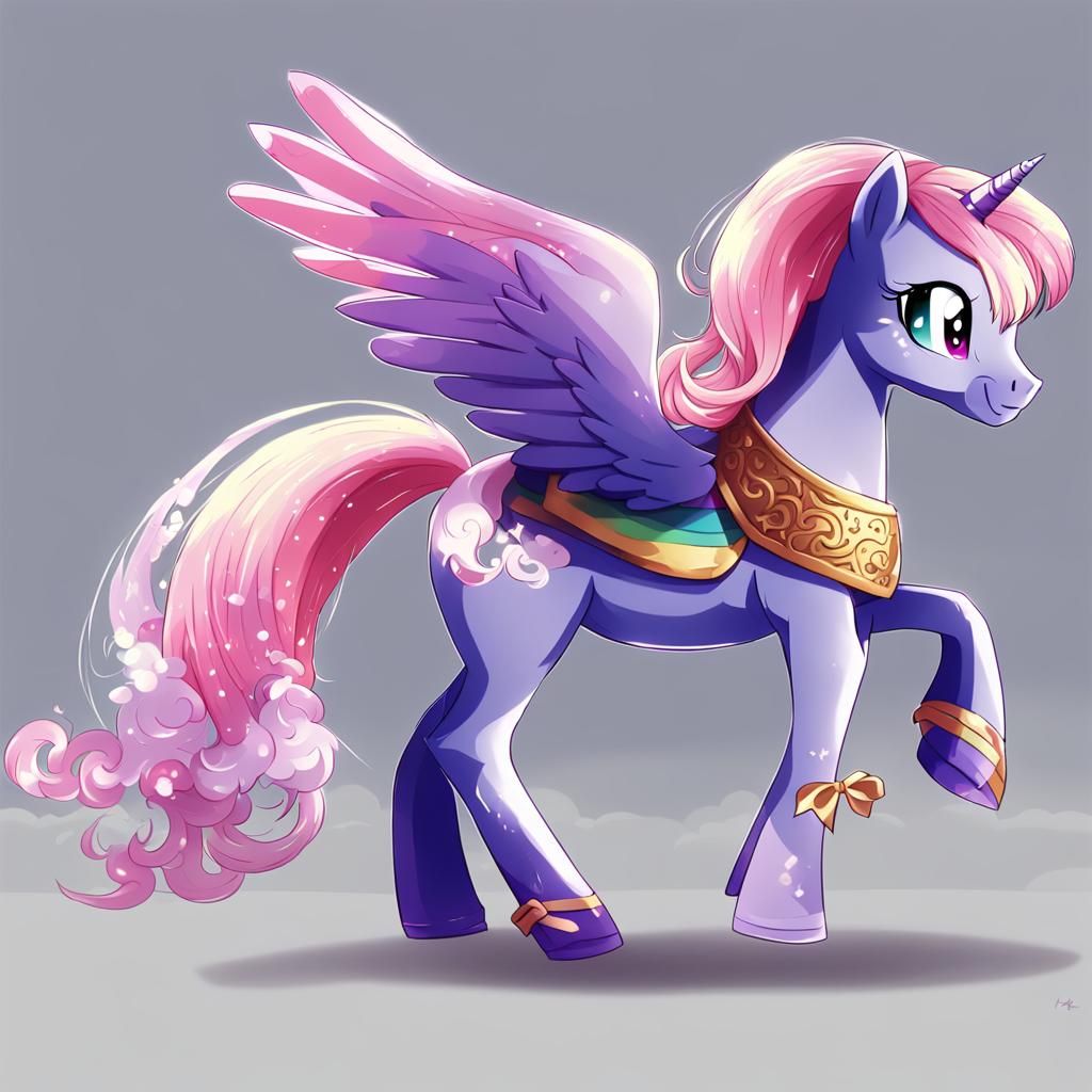 My Little Pony OC in Anime Style