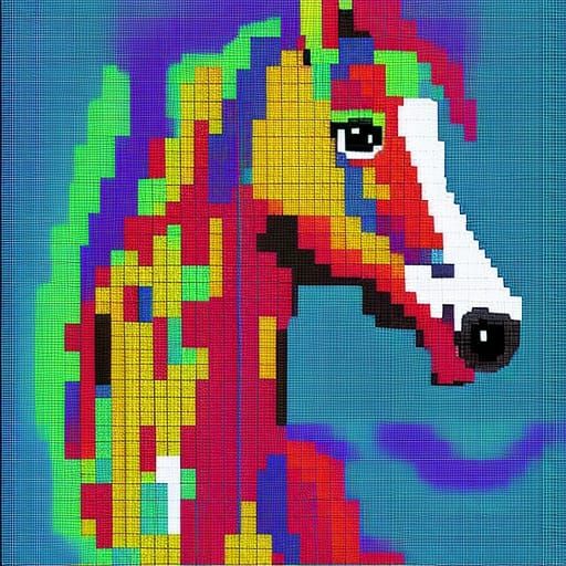 Pygmy Pixel Pony Down by the Dental Floss Bush