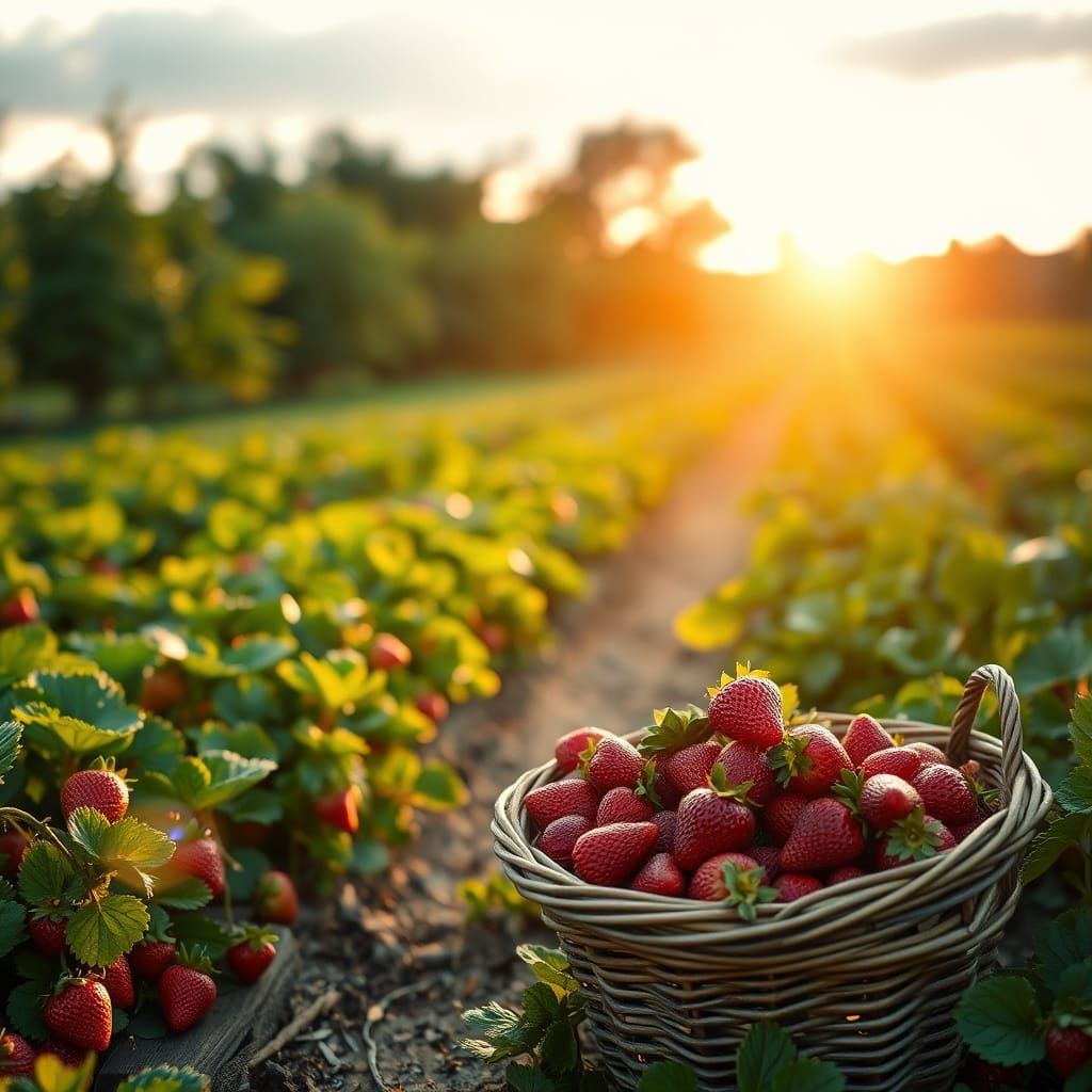 Surreal Summer Oasis in Cinematic Style
