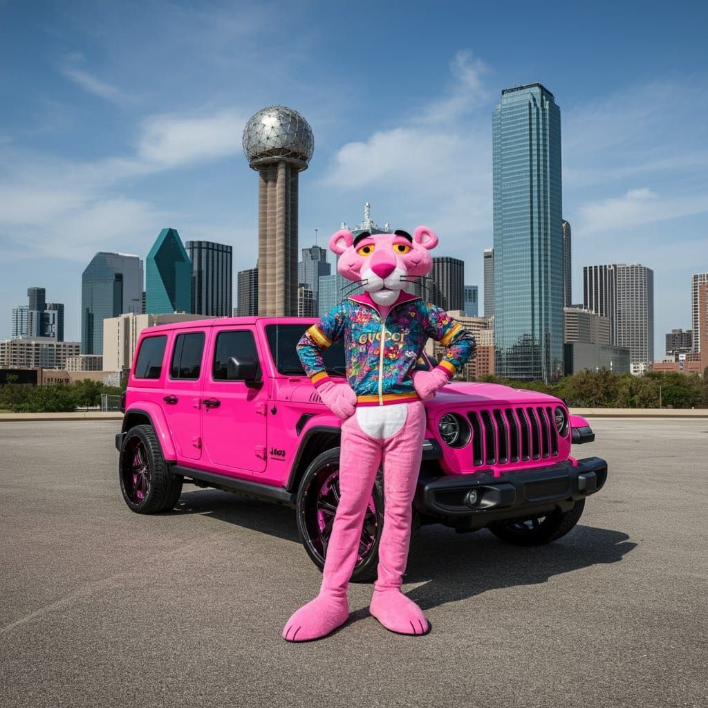 Pink Panther in Dallas, Tx