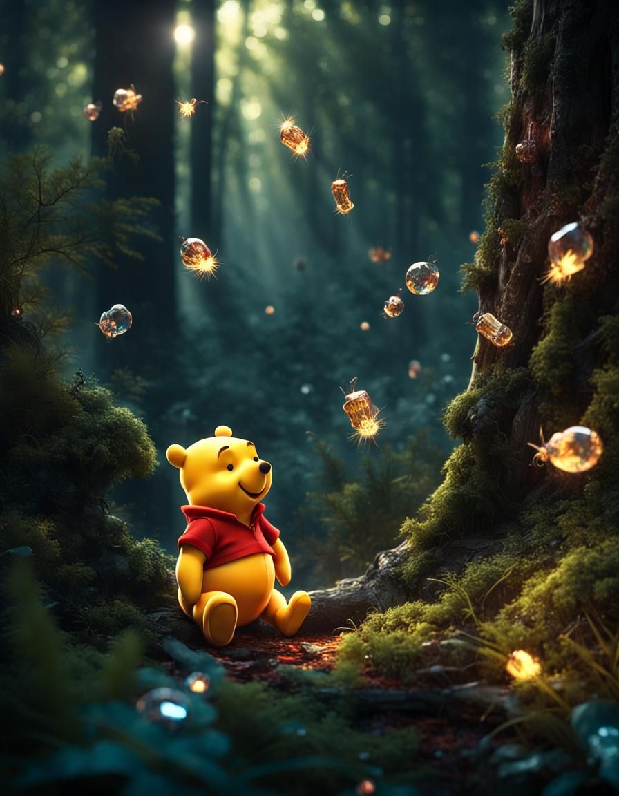 Crystal Winnie The Pooh
