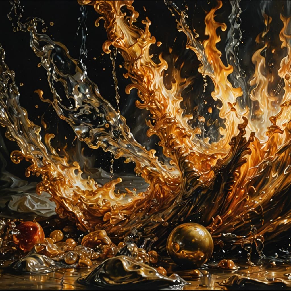 Fallen Souls in Baroque Style