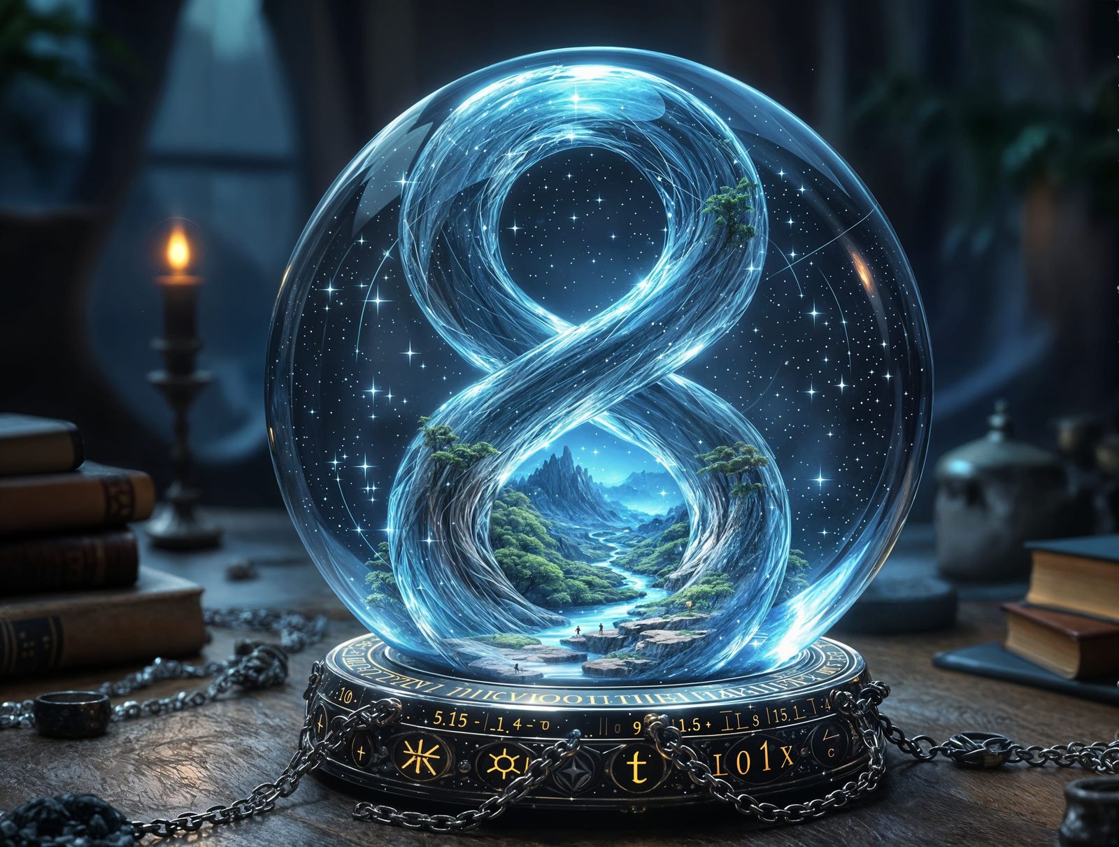 Enchanted Oracle's Crystal Ball Reveals Hidden Truths